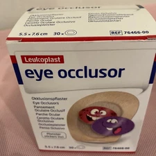 BSN Medical Leukoplast Eye Occlusor # 76466-00 Box of 30 Exp 04/27