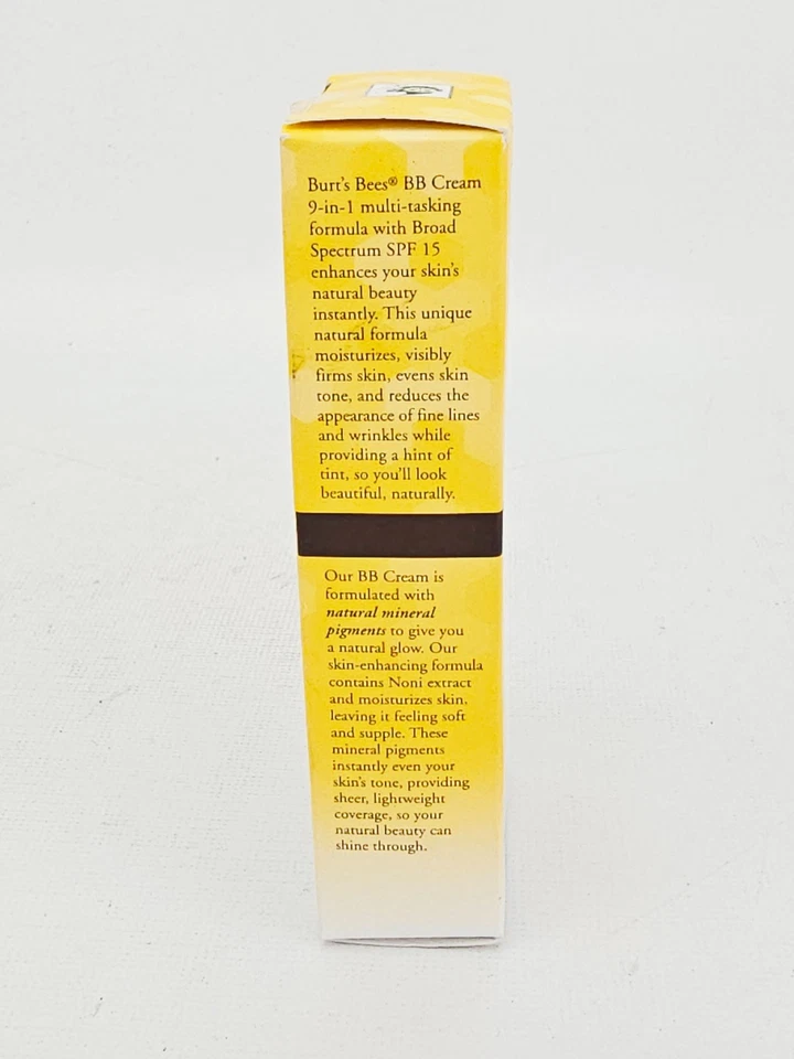 Burts Bees Bb Cream SPF 15 Medium Noni Extract 1.7 oz BB1/26 - Image 4 of 4
