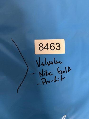 Nike Golf Pullover Mens 3XL Black Blue Dri-Fit Valvoline Racing Quarter Zip - Picture 14 of 14