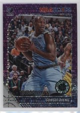 2019-20 Panini NBA Hoops Premium Stock Purple Disco Prizm Gorgui Dieng #112 0cv