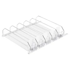 5 x Soda Can Organizer for Refrigerator Self-Pushing Drink Organizer