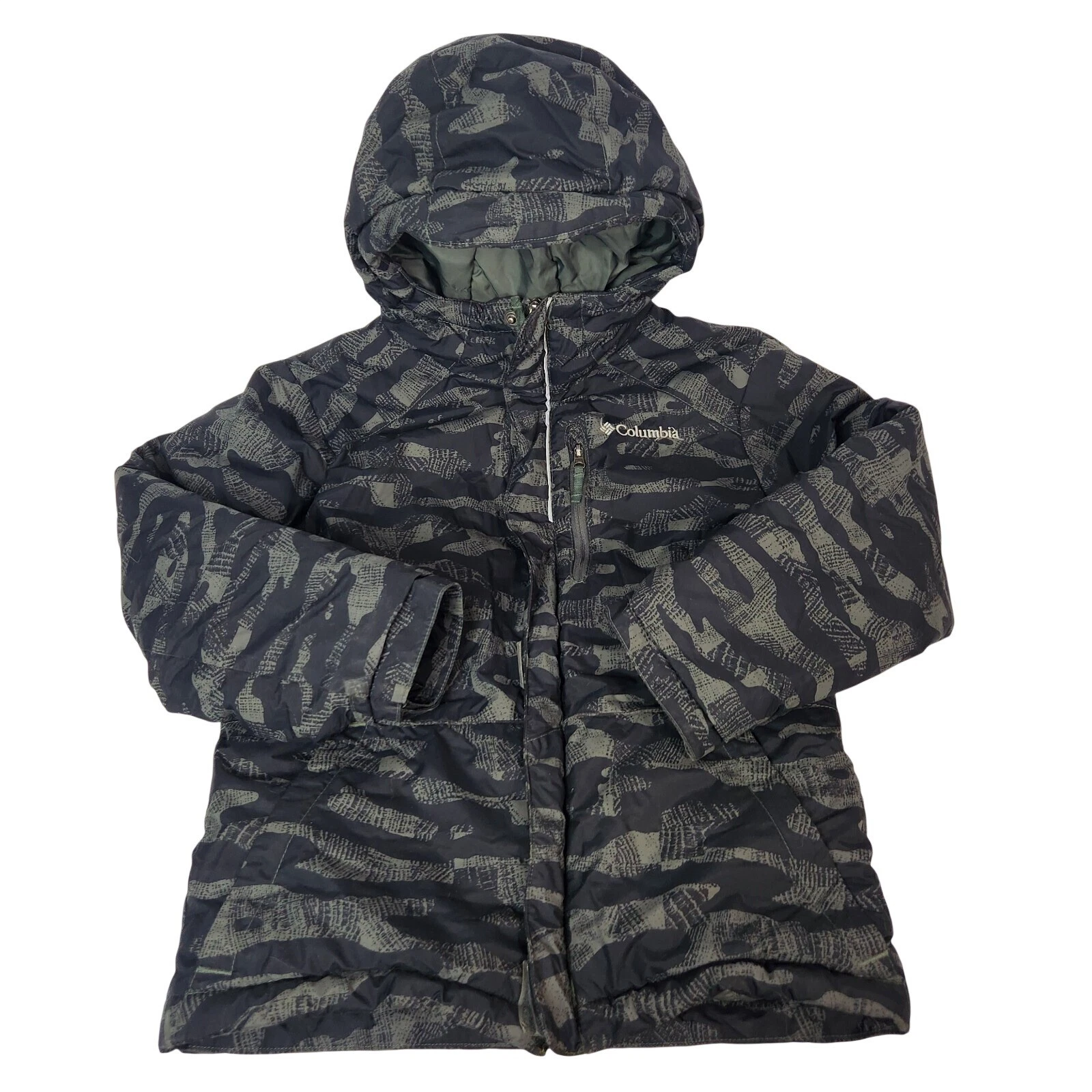 Columbia Kids Puffer Jacket Camo Print Hooded Winter Warmth Outerwear Winter
Opens in a new window o