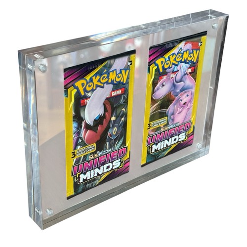 Pokémon Sun & Moon UNIFIED MINDS Empty Foil Packs NO CARDS - Darkrai Mew Mewtwo