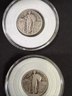 1930 25C Standing Liberty Quarter and Date Unknown 25C Standing Liberty Quarter