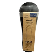 Koziol Oase Drinking Bottle Outdoor Bottle Drink Germany Organic Wood 425 ml