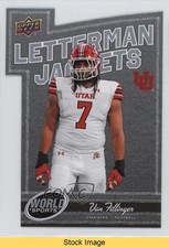 2025 Upper Deck World of Sports Letterman Jackets Van Fillinger #LJ-VF READ 1ai1