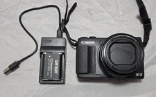 Canon PowerShot G1X Mark II Black Compact Digital Camera - !READ! - FAST SHIP!