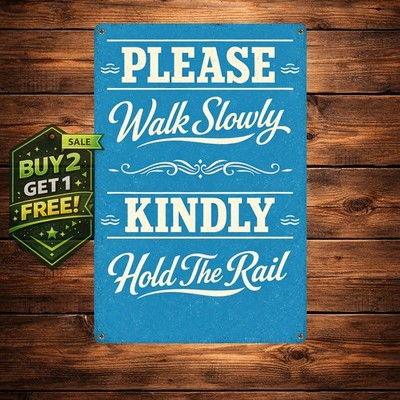 No Diving No Running Pool Rules Outdoor Swimming Safety Metal Sign