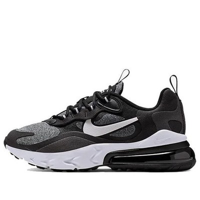 NIKE AIR MAX 270 REACT GS UK 3,5 UK 4 UK 4,5 UK 5 'BLACK VAST GREY - BQ0103 003 