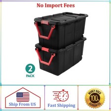 (2 Pack) Sterilite 40 Gallon Wheeled Storage ...