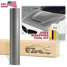 Premium 5d High Gloss Carbon Fiber Vinyl Wrap Sticker Decal Sheet Bubble Free