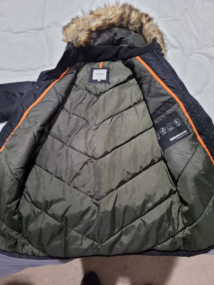 Chaqueta parka Core Jack&Jones para hombre Foto 2 de 4