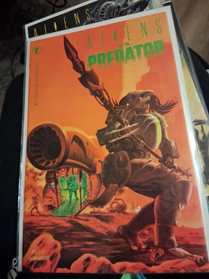 #ad Alien vs. Predator #1 Comic Book Dark Horse Comics 1990 CGC 9.6 $54.99