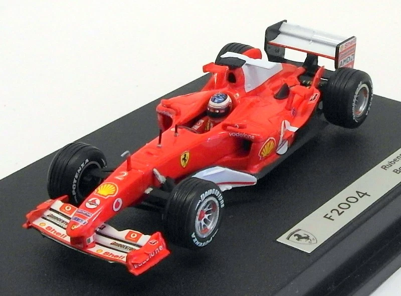 Hot Wheels 1/43 Scale B6207 - F1 Ferrari F2004 - R.Barrichello - Image 2 of 3