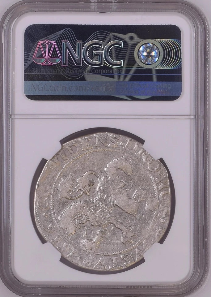 1616 Netherland Overyssel 1LD Lion Daarlder, DAV-4860, NGC VF 30 - Image 2 of 2