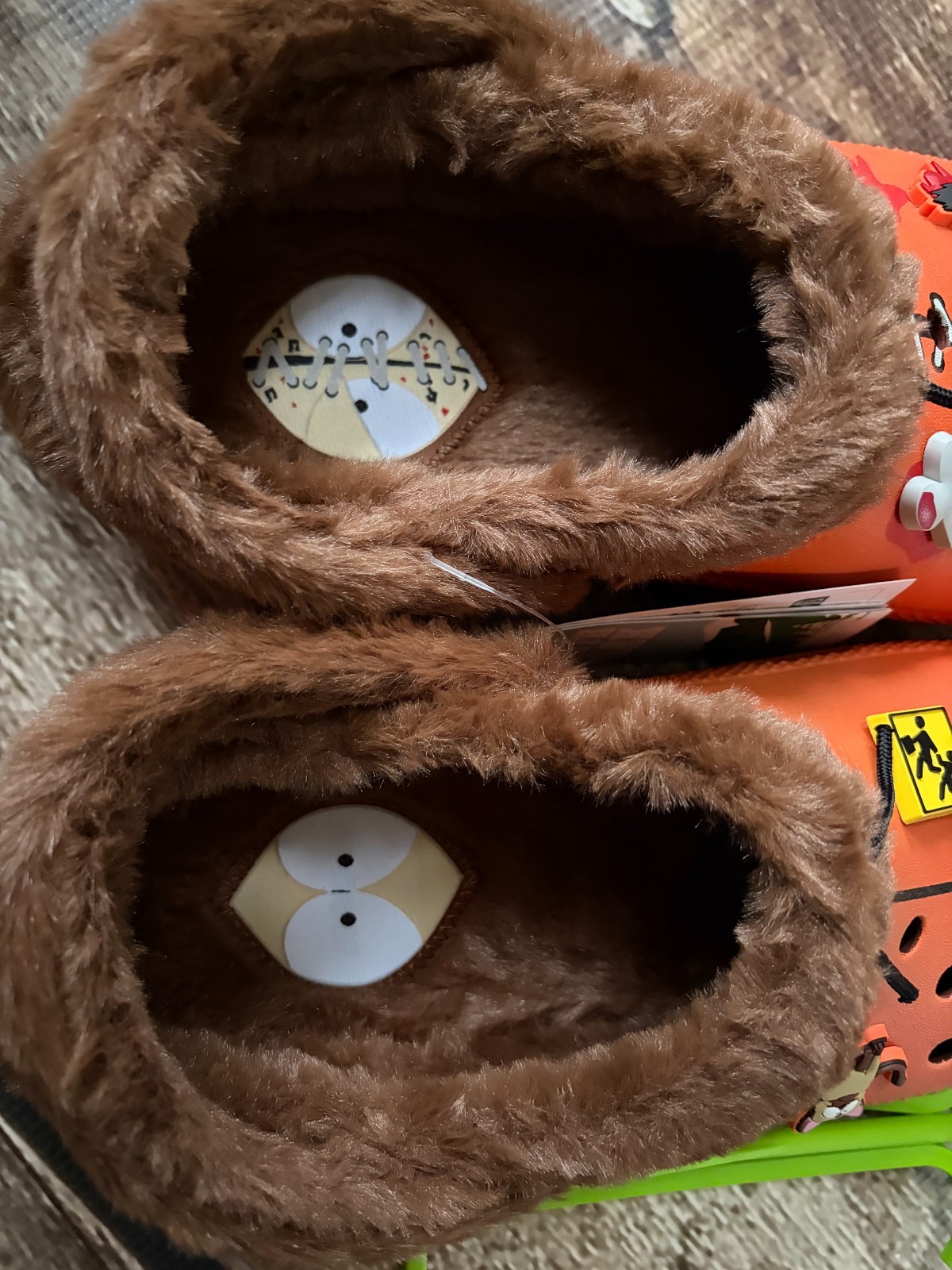 CROCS SOUTH PARK CLASSIC CLOG KENNY FUR LINED MENS 8 WOMENS 10 NEW IN BAG image 6