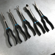 5 Pcs Needle Nose Pliers 11 In Long Needle Nose Plier Set With Storage Bag 5 Pcs Needle Nose Pliers 11 In Long Needle Nose Plier Set With Storage Bag
