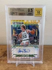 2024-25 Panini Mosaic, Larry Bird Veteran Ticket Gold /10 Auto , BGS 9.5 Celtics