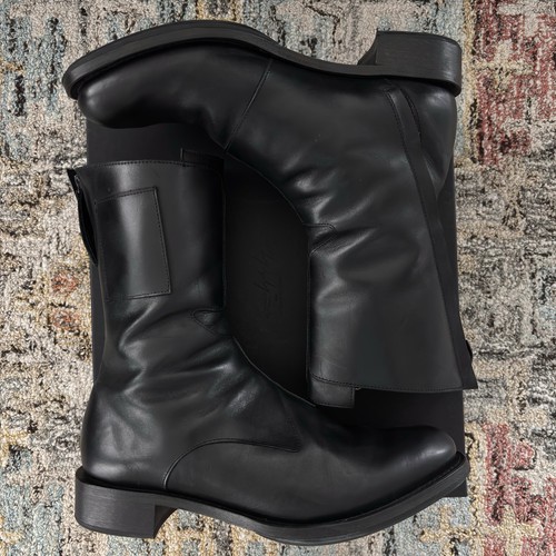Yohji Yamamoto Cherevichkiotvichki AW20 Mock-Up Boots black size 5 calf leather - Picture 5 of 18