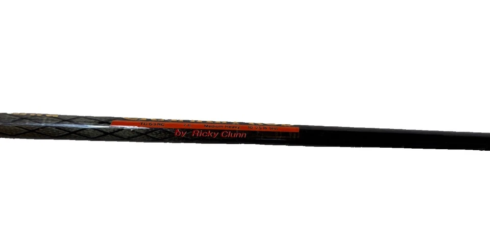 Nueva varilla de manivela Daiwa de Ricky Clunn TD-63-RC 7' varilla de fundición telescópica Taiwán Foto 3 de 4