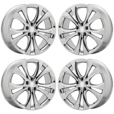 20 Buick Cascada Bright Chrome Wheels Rims Factory Oem Set 4138