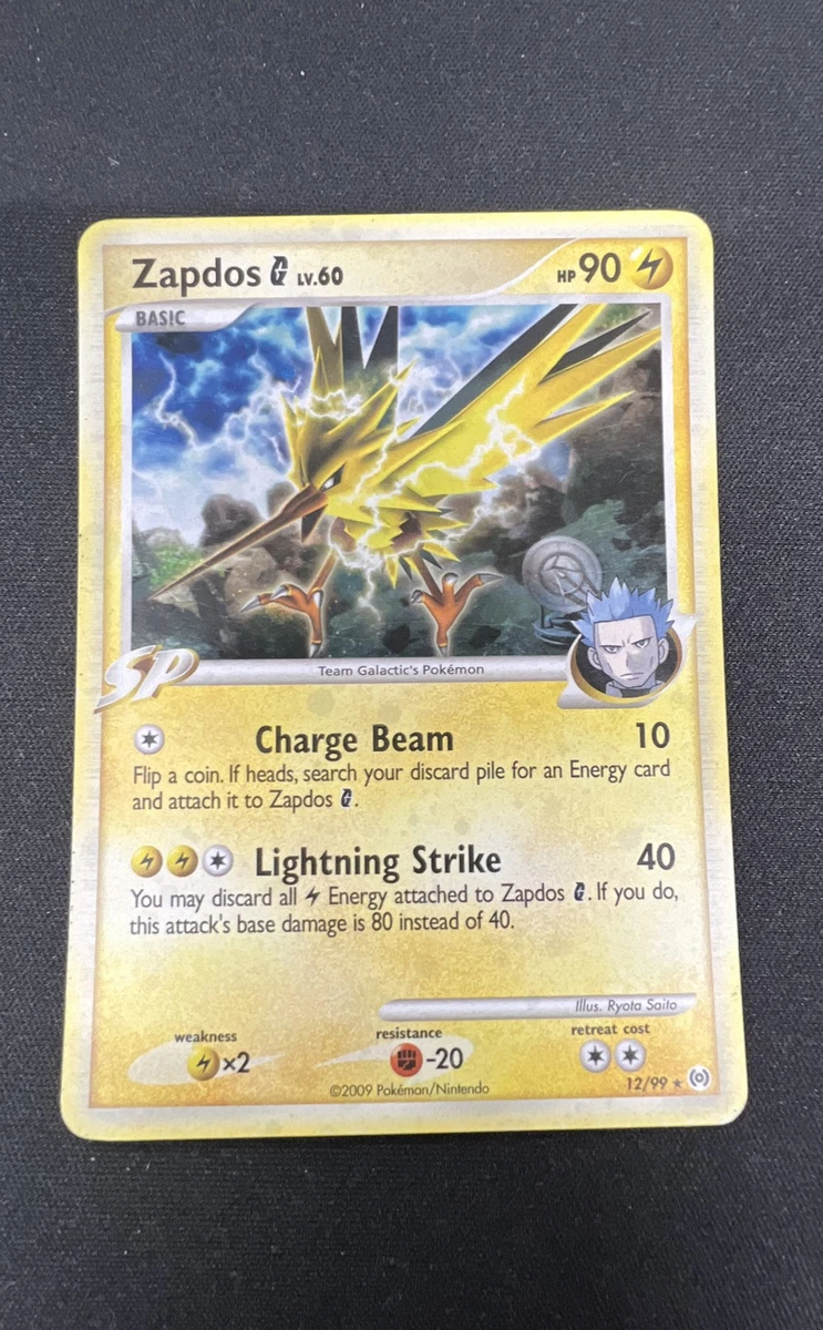 Zapdos G 12/99 Arceus for sale | eBay