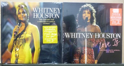 Whitney Houston - The Concert For A New South Africa & Love Is 3-LP RSD Lot NEW - Image 1 of 4