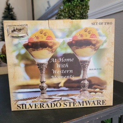 Western Moments Silverado Stemware Set