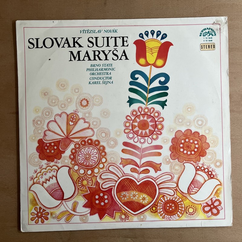 Vítězslav Novák, Slovak Suite / Maryša - Classical Vinyl LP Record (1 10 0648)