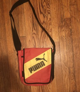 puma ferrari handbag orange