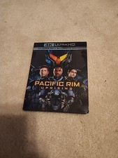 Pacific Rim Uprising 4k (Ultra HD, 2018) With Slipcover.  No Digital.