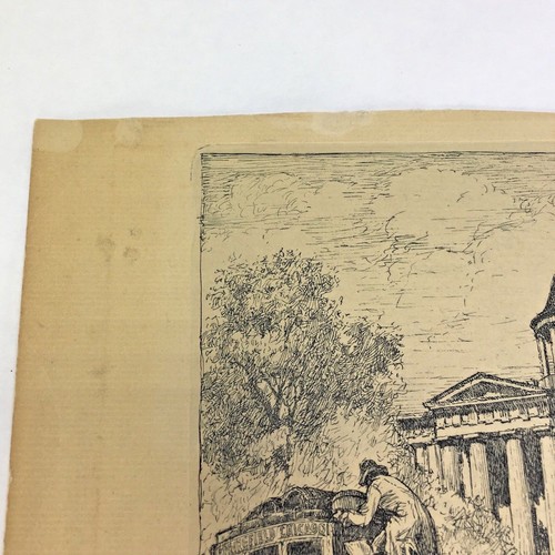 Wm Mark Young Original Chicago Committee Etching for Koopman Robinson Neumer - Picture 9 of 12
