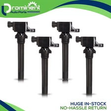 4 Ignition Coils Replacement for 2007 2008 2009 Suzuki SX4 L4 2.0L UF562 UF-562