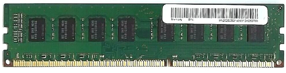 Samsung PC3-10600 (1333MHz) - DDR3 Memory RAM - 2GB - 184 PIN - M378B5673EH1 - Image 4 of 4