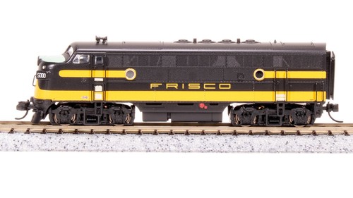 Locomotora diésel Broadway Limited 7730 N SLSF EMD F3A negra y amarilla #5001 | Zustand: New