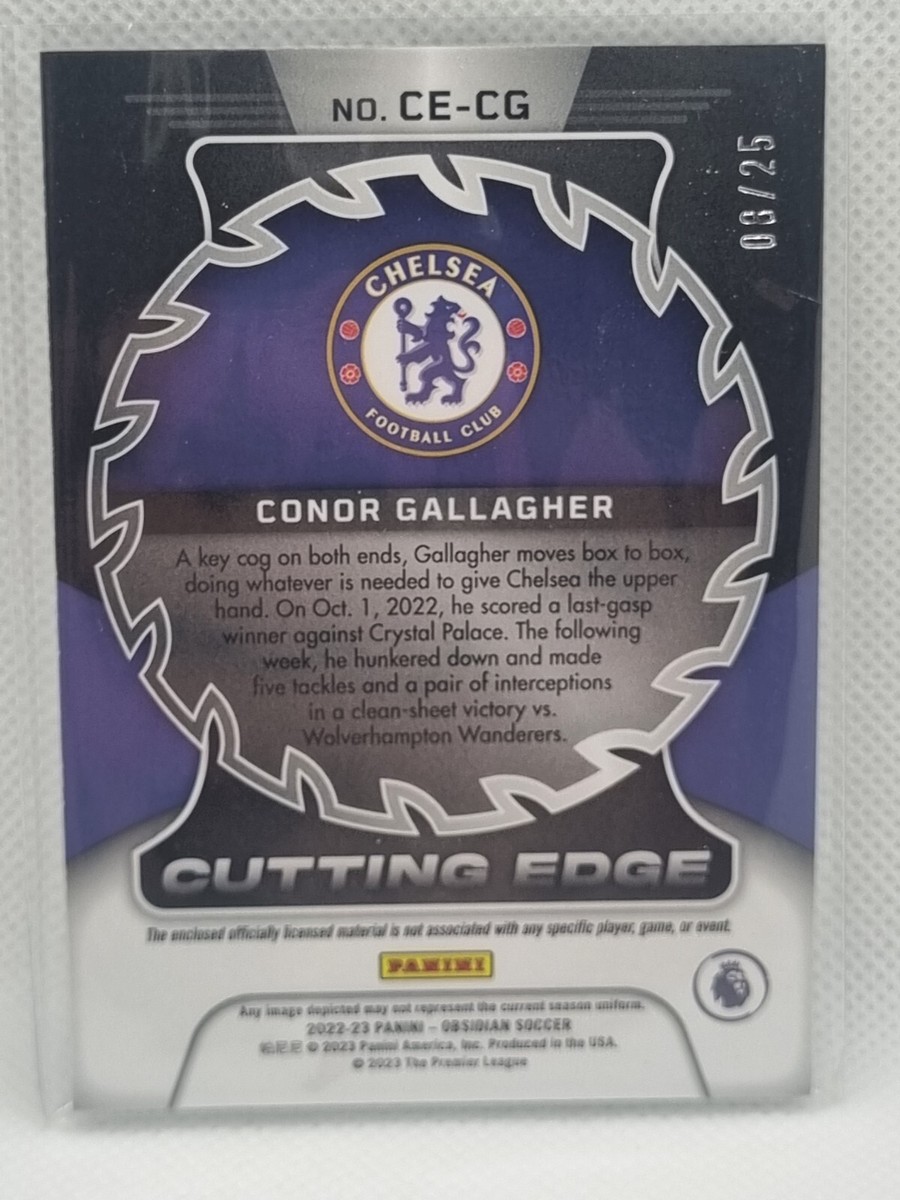 Conor Gallagher Chelsea England 2022-23 Panini Obsidian Jersey 8