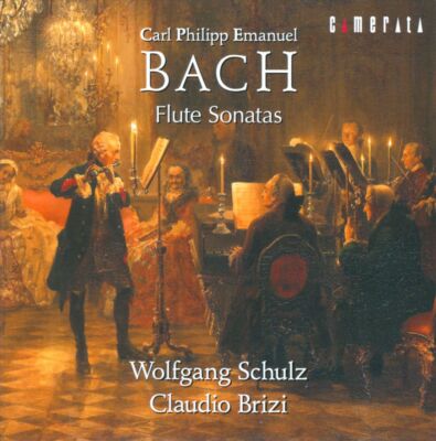 WOLFGANG SCHULTZ/CLAUDIO BRIZI CARL PHILIPP EMANUEL BACH: FLUTE SONATAS NEW CD
