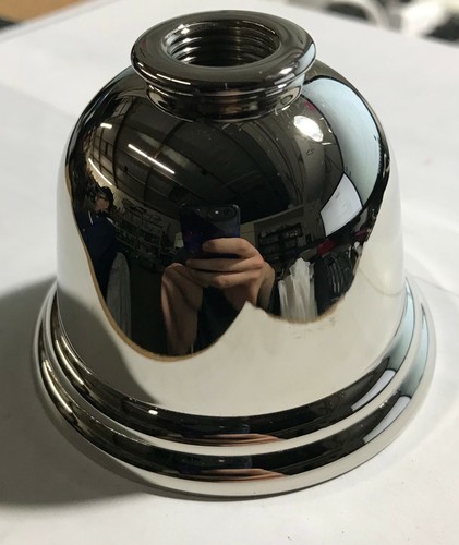 Newport Messing 10552/15 Ersatz Rosetten Glocke aus der 800er Serie, P.Nickel - Bild 1 von 3