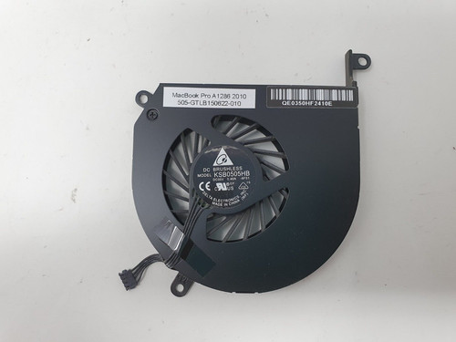Apple MacBook Pro A1286 2010 15" Lüfter KSB0505HB CPU Links Lüfter Brushless Original