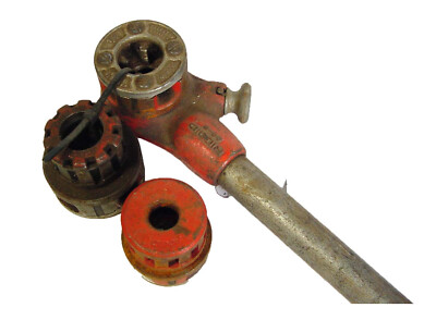 RIGID Pipe Threader dies and ratcheting handle 1708R abe
