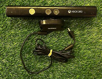 Microsoft Xbox 360 Kinect Sensor Bar With Kinect Adventures Game Tested &  Works