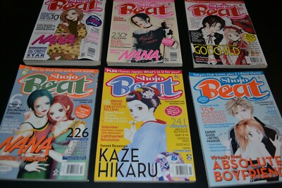 SHOJO BEAT MANGA COMIC MAGAZINES 2005 JULY-DECEMBER 6 ISSUES ANIME STORIES FUN | eBay