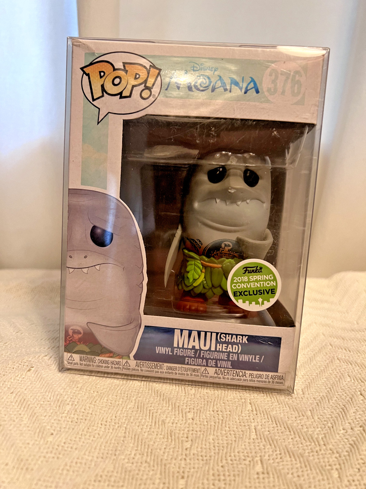 Sale Funko Pop! Vinyl: Disney - Maui (Shark) - Emerald City Comic Con
