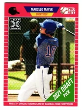 2021 Marcelo Mayer Leaf Pro Set Rookie Red - Boston Red Sox