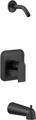 Moen Genta M-CORE Duscharmatur In Matt Schwarz – Modernes Design, Einfache Montage & Druckausgleich