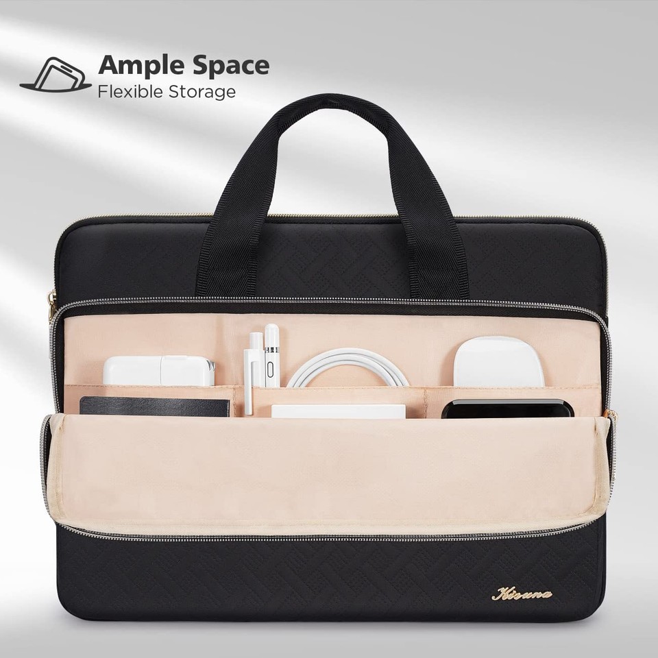 Laptop Sleeve Case 15.6 Inch Computer Carrying Handbag for 16" MacBook