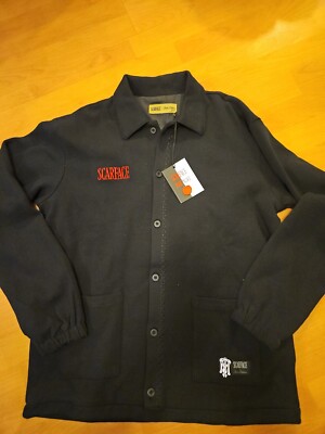 Shoe Palace X Scarface Corduroy Roses Lifestyle Jacket Size Large