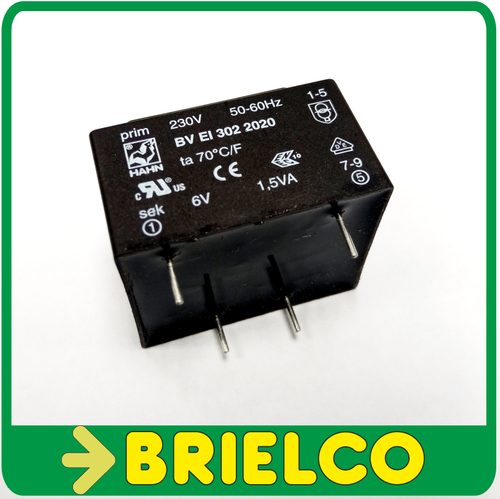 ALIMENTACION CIRCUITO IMPRESO 1.5VA ENTR 220V 6V BD7684 | eBay