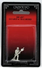 Ral Partha DF-097 Guard with Halberd (NPC Encounters) Warrior Town Guardsman NIB