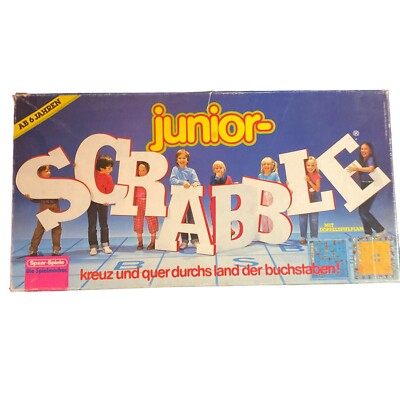 Junior Scrabble Spear Spiele 26021 Spielzeug Gesellschaftsspiele Brettspiel Game